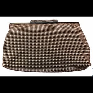 Whiting &Davis crystal clasp clutch shoulder bag